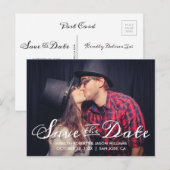 Sparen het Briefkaart van de Foto van de Datum (Voorkant / Achterkant)