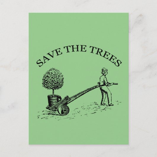 Sparen het Briefkaart van de Illustratie van de Vi (Voorkant)