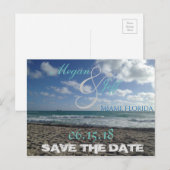 Sparen het Briefkaart van de Kieper van de Datum (Voorkant / Achterkant)