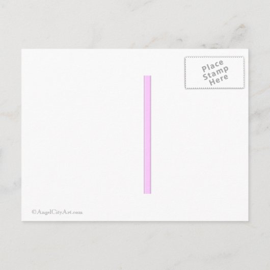 Sparen het Briefkaart van de Streepjes van de Datu (Achterkant)