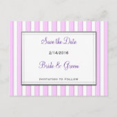 Sparen het Briefkaart van de Streepjes van de Datu (Voorkant)