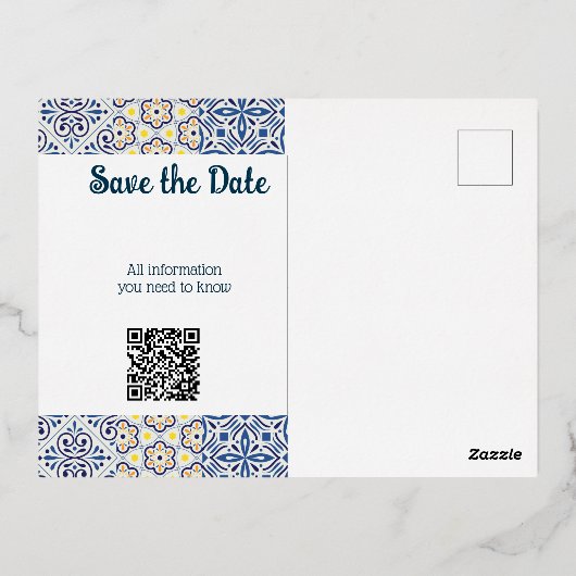 Sparen het Briefkaart van de Uitnodiging van de Fo (Achterkant)