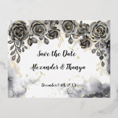 Sparen het Briefkaart van de Uitnodiging van de Fo (Voorkant)