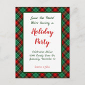 Sparen het Briefkaart van de Vergroenen van de Dat (Voorkant)