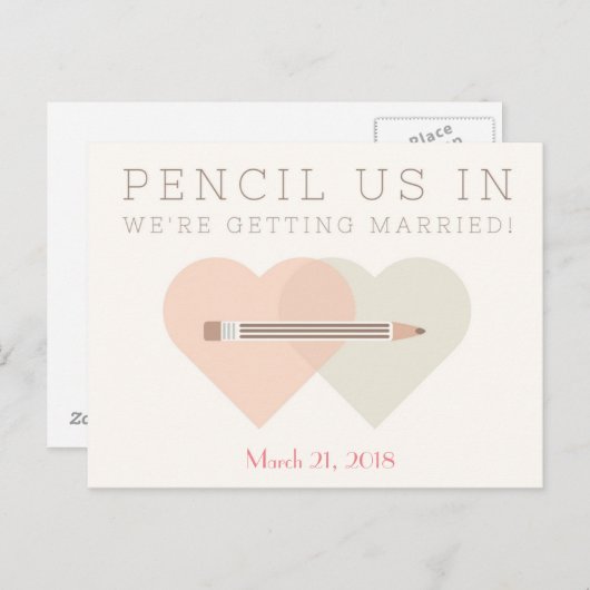 Sparen het Briefkaart van de Weddenschap van de Da (Voorkant / Achterkant)