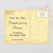 Sparen het Briefkaart van het Gedicht van de Thank (Achterkant)