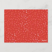 Sparen het Briefkaart van het Hart van het Hart va (Achterkant)