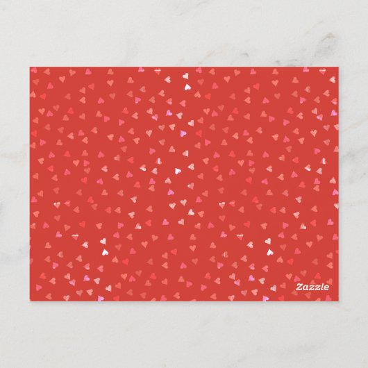 Sparen het Briefkaart van het Hart van het Hart va (Achterkant)