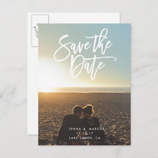 Sparen het collectie van de het briefkaart van het (Voorkant / Achterkant)