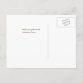 Sparen het collectie van de het briefkaart van het (Achterkant)