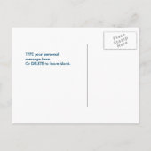 Sparen het collectie van de het briefkaart van het (Achterkant)