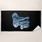 Sparen het Dierenvriend van de Kunst van de Olepha Strandlaken (Voorkant)