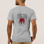 Sparen het Elephants t-shirt (Achterkant)