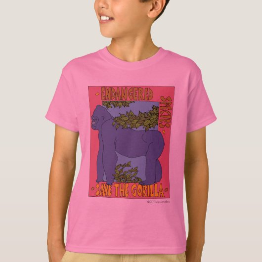 Sparen het Gorilla T-shirt (Voorkant)