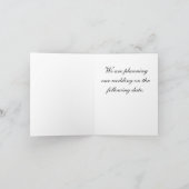 Sparen het Huwelijk van de Datum Aankondiging (Binnen)