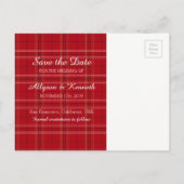 Sparen het Malplaatje van de Foto van de Datum sam Aankondigingskaart (Achterkant)