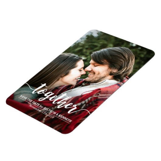 Sparen het Malplaatje van de Foto van de Datum sam Magneet (Linkerzijde)