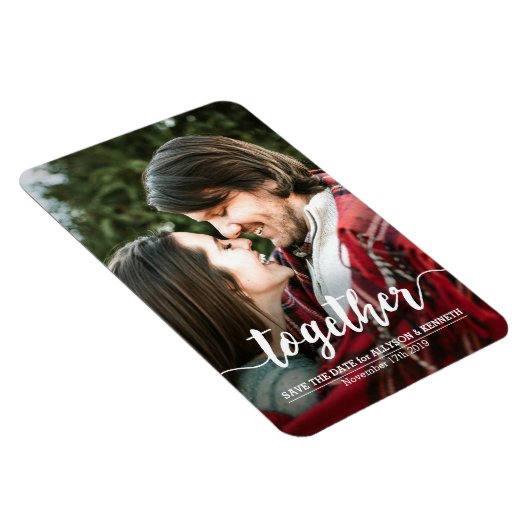 Sparen het Malplaatje van de Foto van de Datum sam Magneet (Rechterzijde)