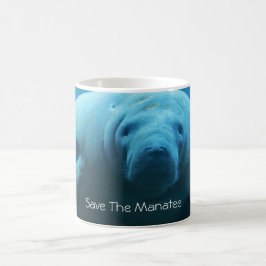 Sparen het Manatee Koffiemok