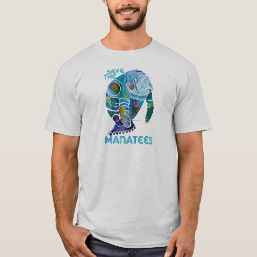 Sparen het Manatee T-shirt (Voorkant)