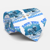 Sparen het Manateeg van de Zeemeermin van Chubby Stropdas (Opgerold)