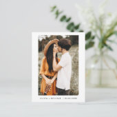 Sparen het Manuscript van de Minimalisator van de Briefkaart (Staand voorkant)