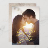 Sparen het Manuscript van de Zachte Handgeschreven Kaart (Voorkant / Achterkant)