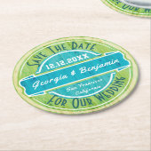 Sparen het Onderzetter van de Datum - de  Blik van (Gebogen)