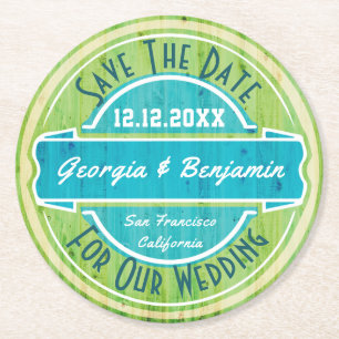 Sparen het Onderzetter van de Datum - de  Blik van