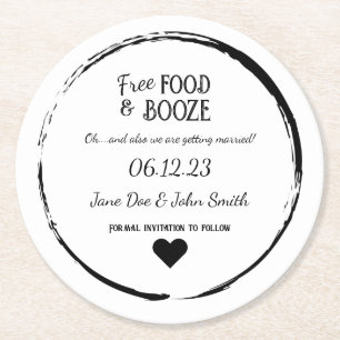 Sparen het Onderzetter van de Datum - Vrije Voedse