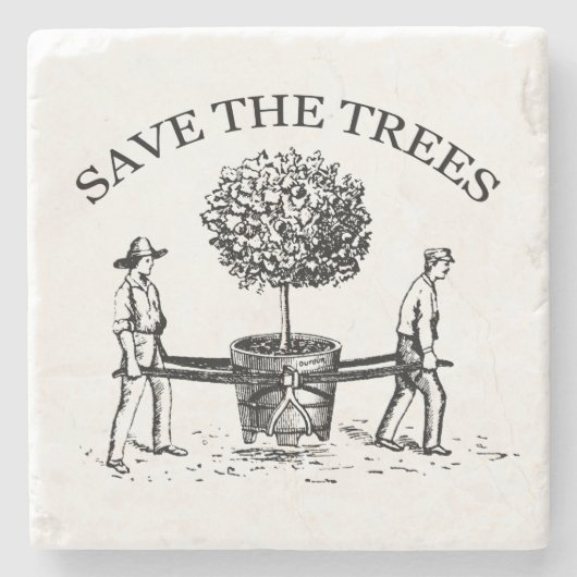 Sparen het Onderzetter van de Marmer van de Illust (Voorkant)