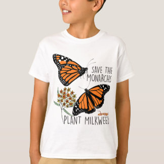 Sparen het Plant van de Monarchen wat Milroed Butt T-shirt