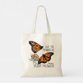 Sparen het Plant van de Monarchen wat Milroed Butt Tote Bag (Achterkant)
