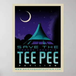Sparen het Poster TeePee