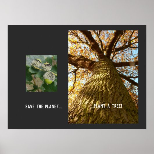 Sparen het Poster van de planeet (Voorkant)