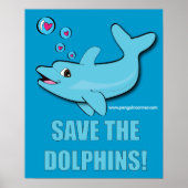 Sparen het Poster van het Dolphin (Voorkant)