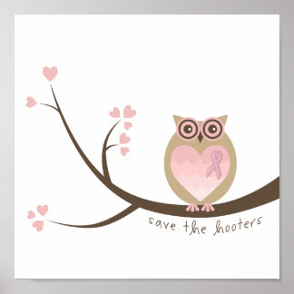 Sparen het Poster van Hooters