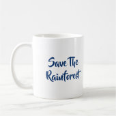 Sparen het regenwoud koffiemok (Links)
