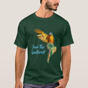Sparen het regenwoud t-shirt