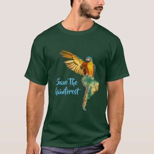 Sparen het regenwoud t-shirt (Voorkant)