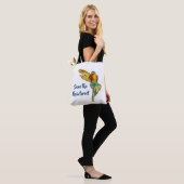 Sparen het regenwoud tote bag (Op model)