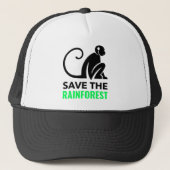 Sparen het regenwoud trucker pet (Voorkant)