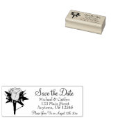 Sparen het Roos van de Groom van de Weddenschap va Rubberstempel (Gestempeld)