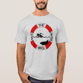 Sparen het Shirt van het Team Swim (Voorkant)