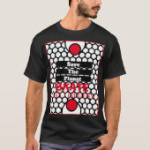 Sparen het Skateboard van het Schaats van de plane T-shirt (Voorkant)
