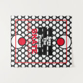 Sparen het Skateboard van het Schaats van de plane Wandkleed (Voorkant (horizontaal))