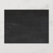 Sparen het Teken van het Boek van de Datum Modern  Aankondigingskaart (Achterkant)