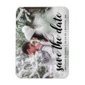 Sparen het Verloving van de Datum het Moderne Manu Magneet (Verticaal)