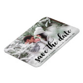 Sparen het Verloving van de Datum het Moderne Manu Magneet (Linkerzijde)