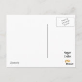 Sparen het vliegtuig van de Prop van de Datum Briefkaart (Achterkant)